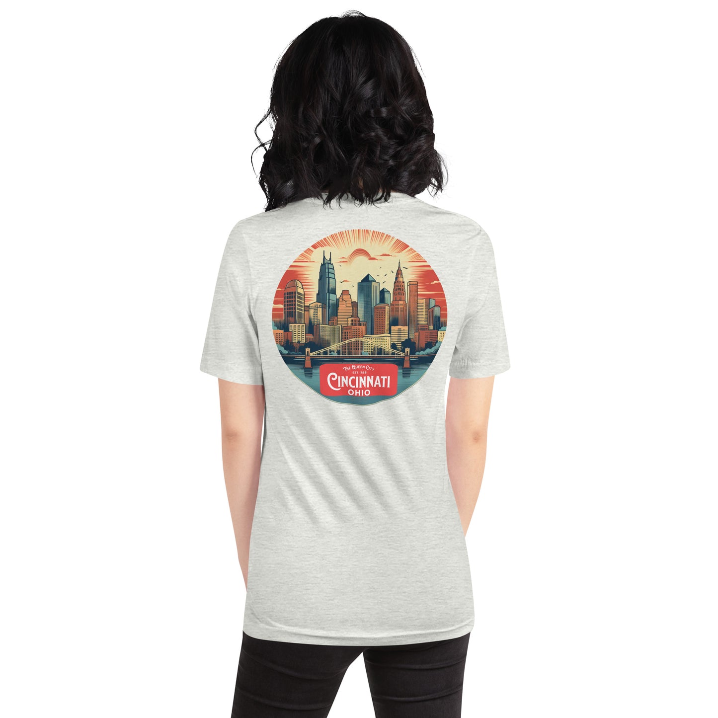 CINCY SKYLINE SERENADE UNISEX TEE