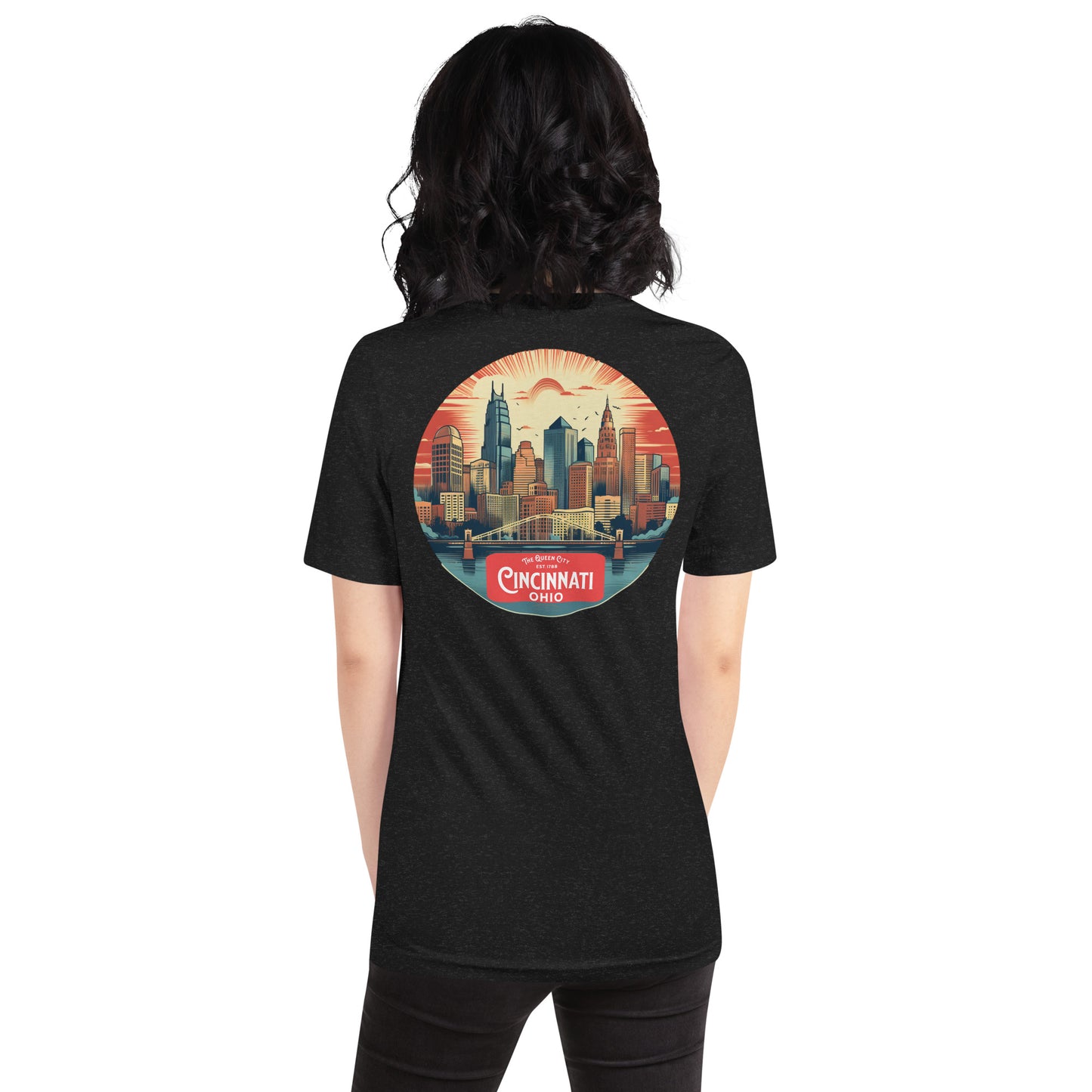 CINCY SKYLINE SERENADE UNISEX TEE