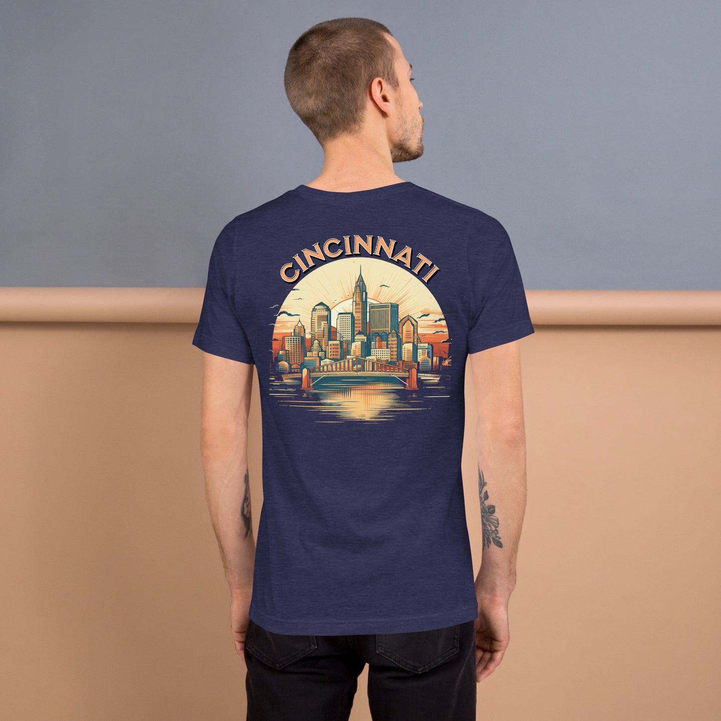 CINCY SKYLINE SHOWCASE UNISEX TEE