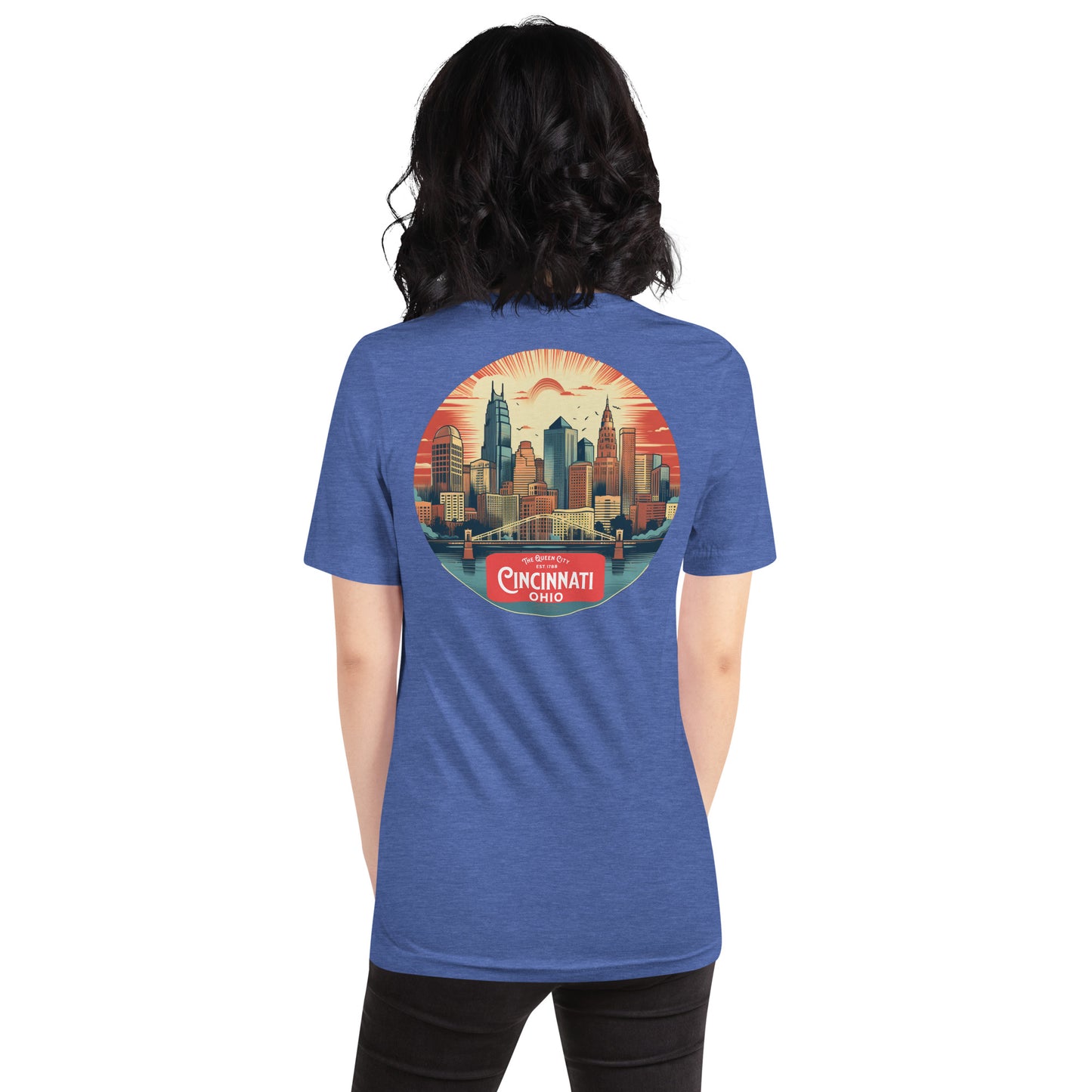 CINCY SKYLINE SERENADE UNISEX TEE