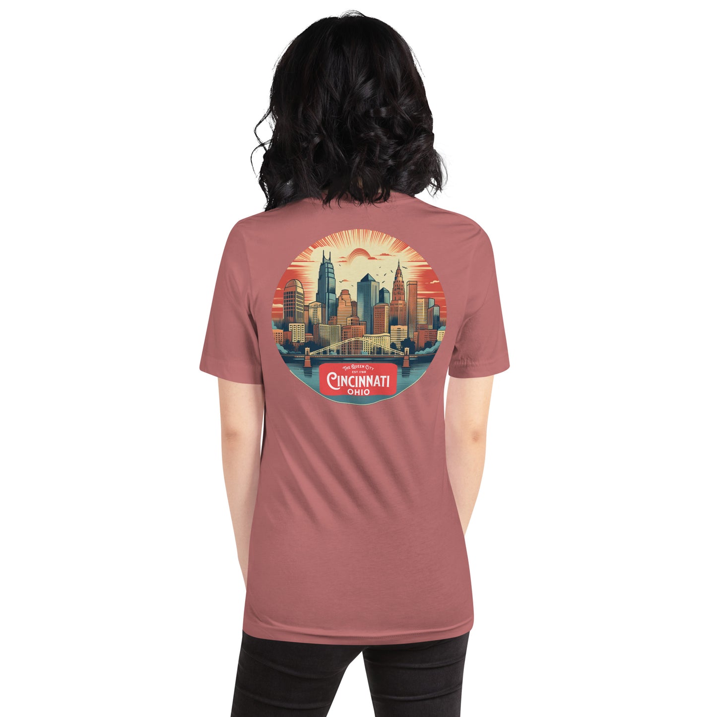 CINCY SKYLINE SERENADE UNISEX TEE