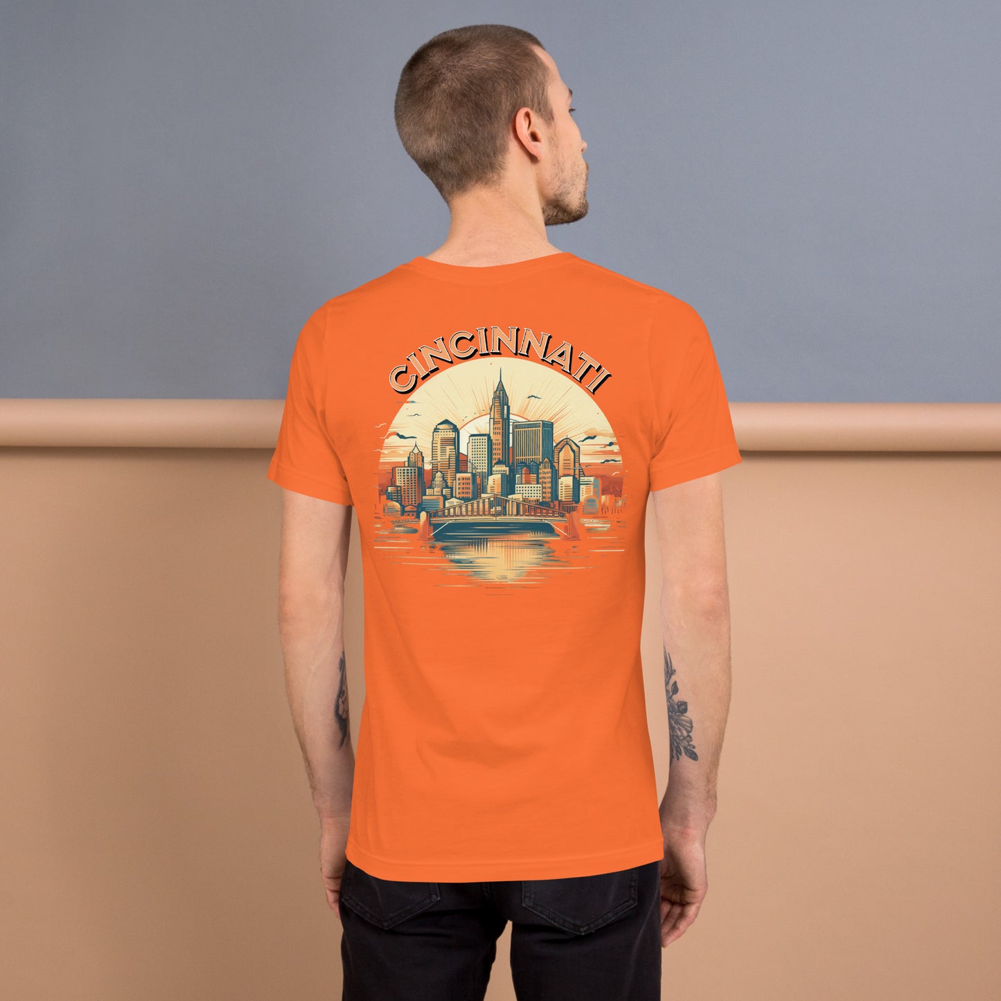 CINCY SKYLINE SHOWCASE UNISEX TEE